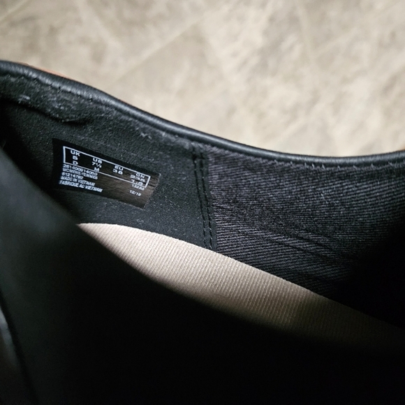 Clarks Ultimate Comfort Collection Black Leather Lace Up Oxford Loafer NWT - Picture 8 of 9